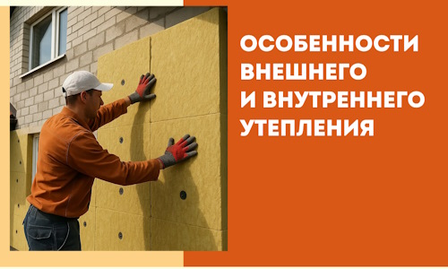Какие особенности внешнего и внутреннего утепления в Ногинске