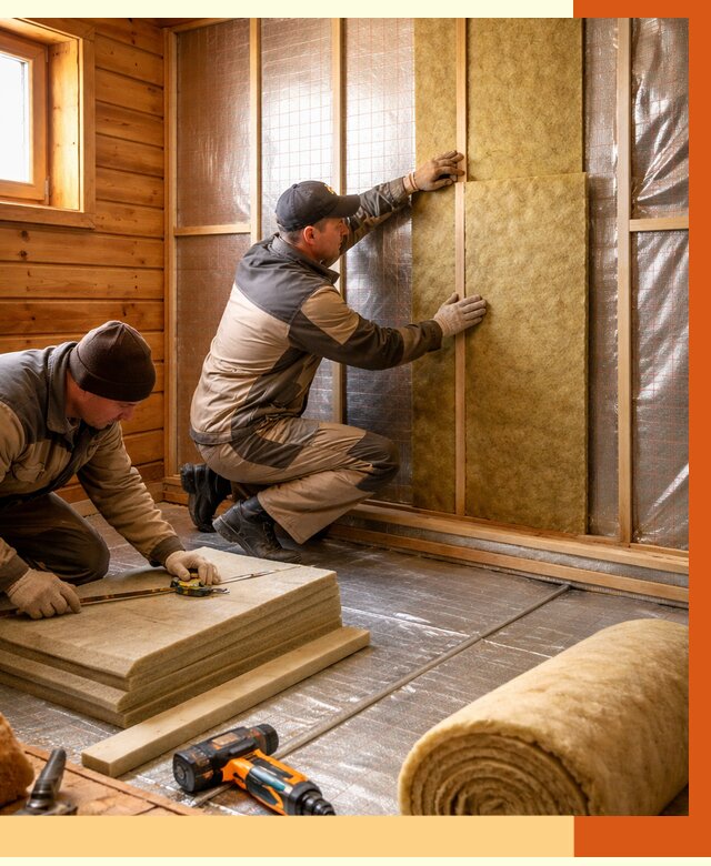 Утепление бани изнутри в Ногинске под ключ от 4255 руб./м² | ТепломастерНгн