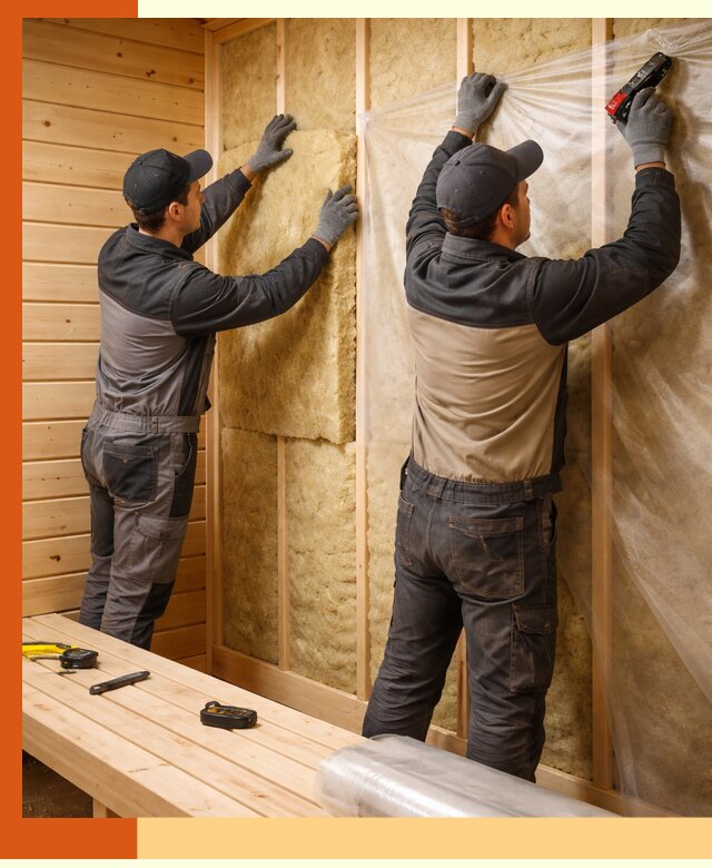 Профессиональное утепление сауны в Ногинске с гарантиями качества