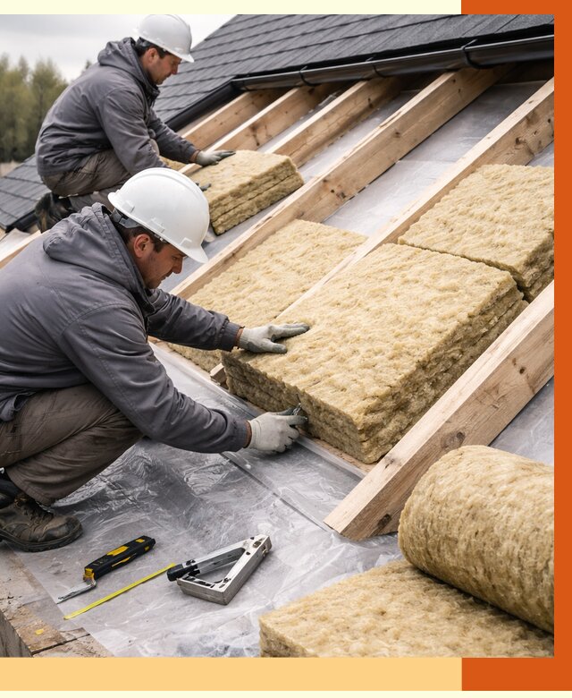 Утепление крыши в Ногинске от 1874 руб./м2 — комплексное утепление кровли | ТепломастерНгн