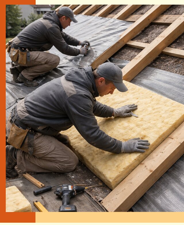 Профессиональное утепление крыши в Ногинске качественно и надежно