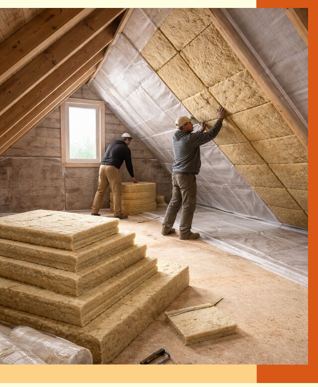 Утепление мансарды в Ногинске от 2533 руб/м2 — комплексно и под ключ | ТепломастерНгн