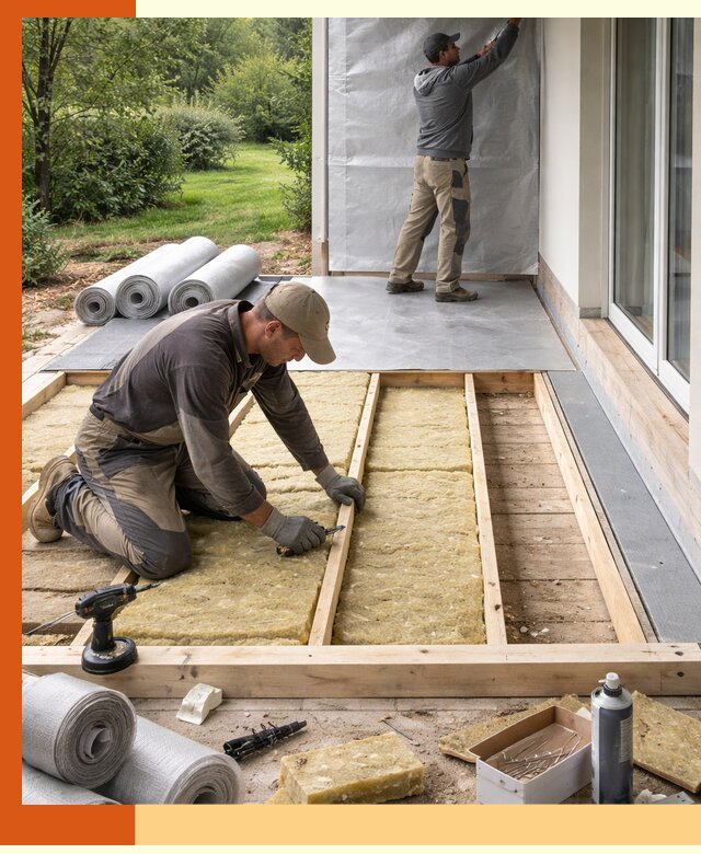 Утепление террасы в Ногинске — тепло и защита круглогодично