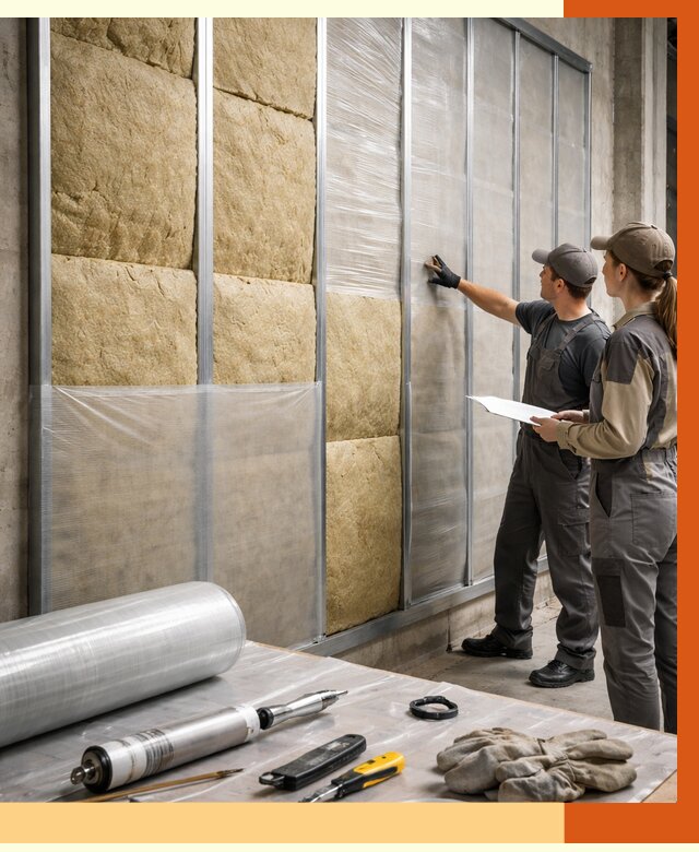 Утепление склада химсырья в Ногинске от 4559 руб. под ключ | ТепломастерНгн