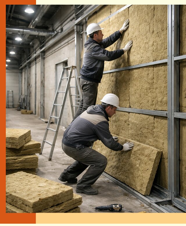 Утепление цеха под ключ в Ногинске с гарантией качества