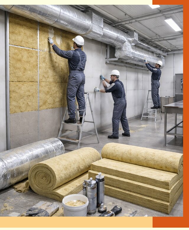 Утепление пищевого цеха в Ногинске от 12664 руб./м² — комплексно под ключ | ТепломастерНгн