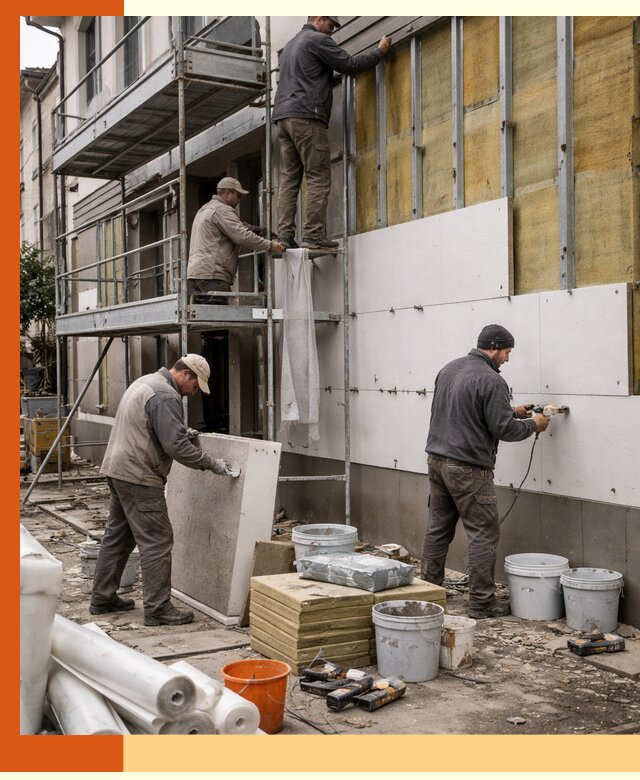 Утепление гостиницы под ключ в Ногинске с гарантией качества