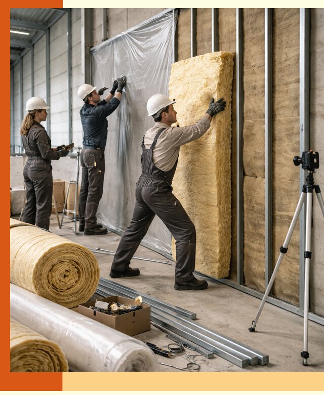 Утепление складского терминала в Ногинске профессионально и надёжно