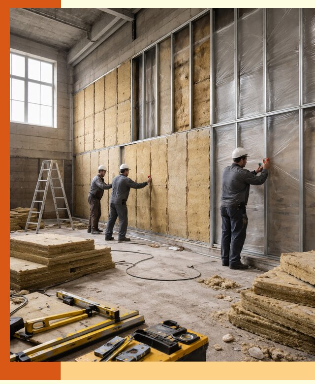 Утепление спортивного зала в Ногинске качественно и недорого