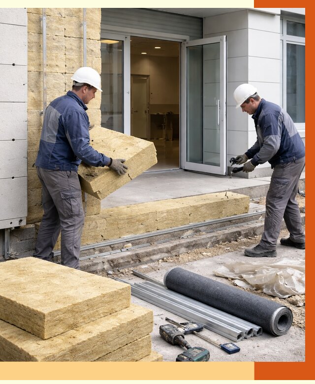 Утепление медицинского центра в Ногинске под ключ от 12664 руб./м² | ТепломастерНгн