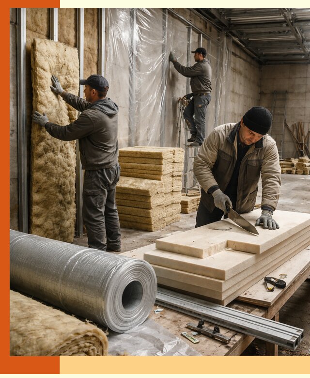 Утепление торгового склада в Ногинске с энергоэффективными решениями