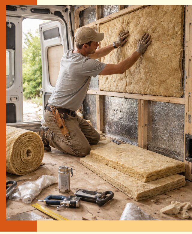 Утепление кемпера под ключ в Ногинске с гарантией качества