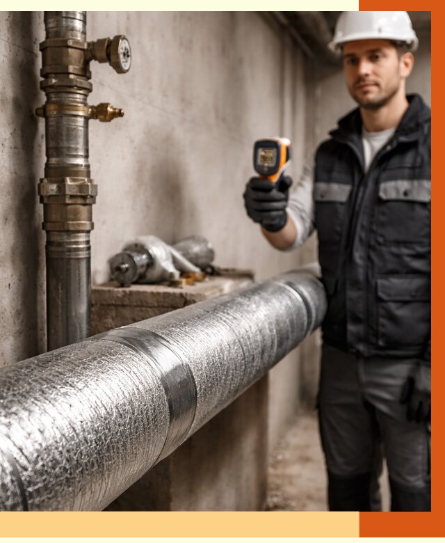 Утепление труб водоснабжения в Ногинске от 8611 руб. за м² — услуги ТепломастерНгн