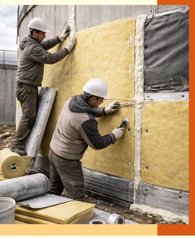 Утепление резервуара в Ногинске от 27860 руб/м2 — монтаж ППУ и комплекс под ключ | ТепломастерНгн