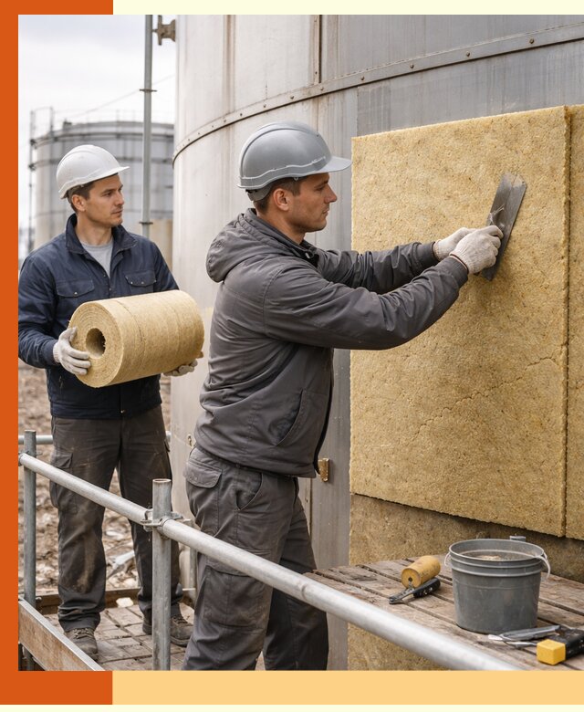 Профессиональное утепление резервуара и теплоизоляция в Ногинске