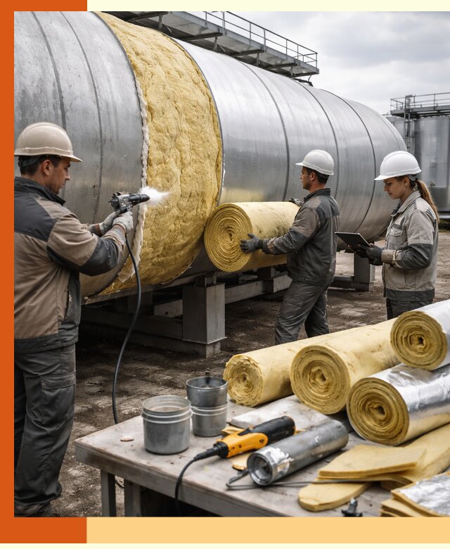 Утепление цистерны в Ногинске — утеплители и монтаж под ключ