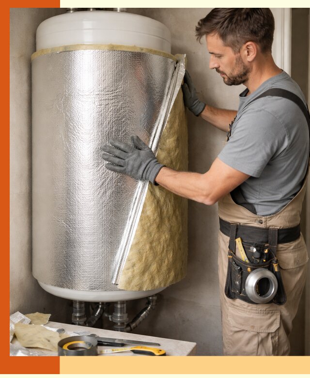 Утепление бойлера в Ногинске для снижения теплопотерь и экономии энергии