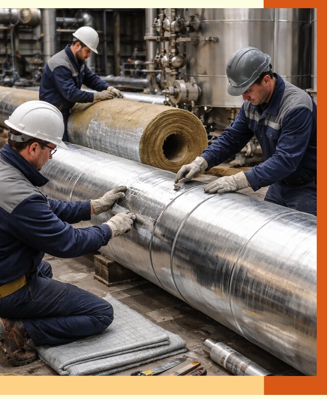 Утепление технологического оборудования в Ногинске от 4255 руб. за м2 | ТепломастерНгн