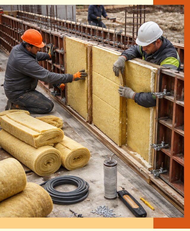 Теплоизоляция опалубки в Ногинске от 7294 руб. за м2 — услуги и монтаж | ТепломастерНгн