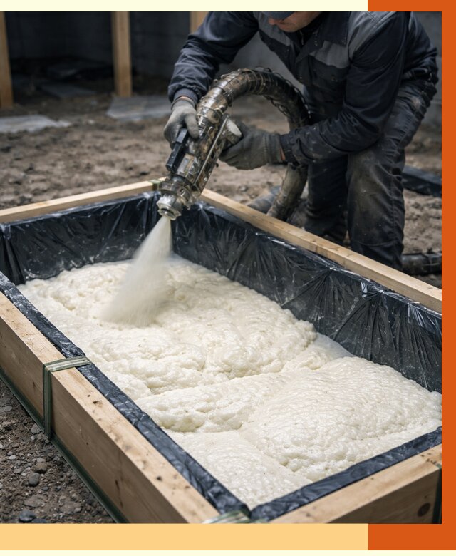 Заливка ППУ в формы в Ногинске от 2533 руб. — утепление форм под ключ | ТепломастерНгн