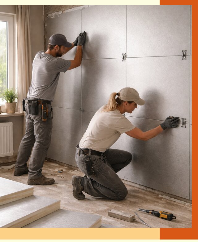 Утепление PIR панелями в Ногинске от 4255 руб. под ключ | ТепломастерНгн