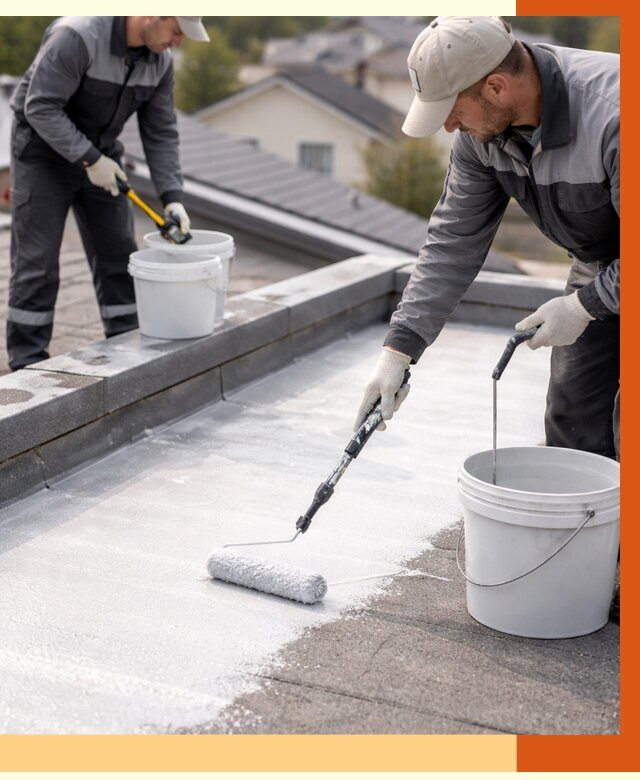 Утепление кровли жидкой теплоизоляцией в Ногинске от 2178 руб./м2 | ТепломастерНгн