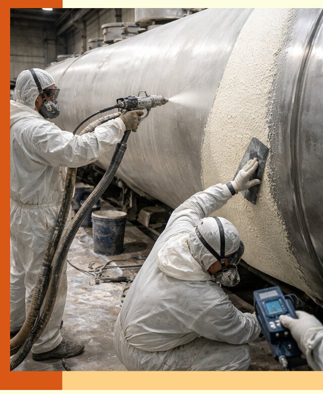 Утепление автоцистерн жидкой теплоизоляцией в Ногинске