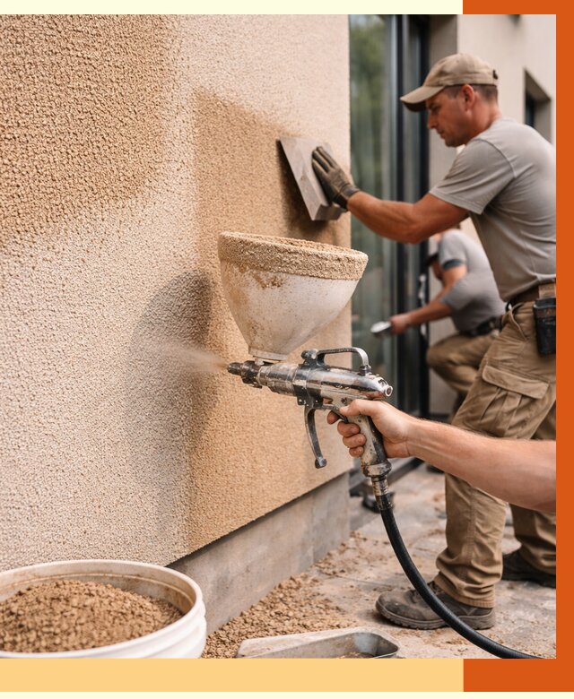 Утепление фасада жидкой пробкой в Ногинске от 4863 руб./м² под ключ | ТепломастерНгн