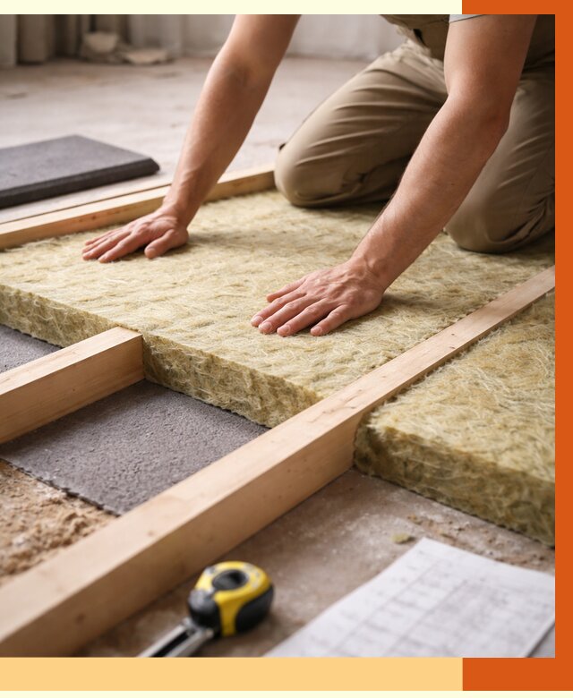 Шумоизоляция пола в Ногинске от 1266 руб./м² — профессиональная звукоизоляция | ТепломастерНгн