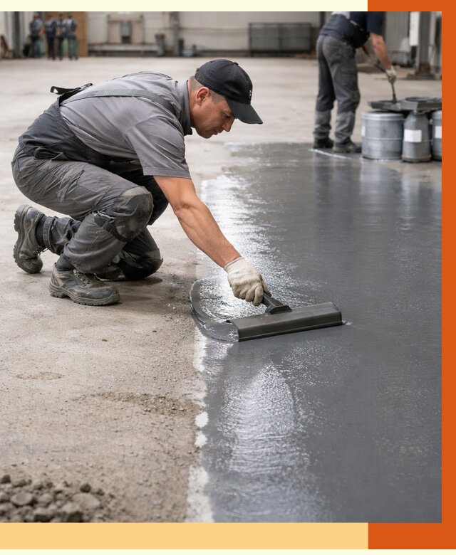 Гидроизоляция промышленного пола в Ногинске от 1216 руб./м2 — ТепломастерНгн специалисты под ключ