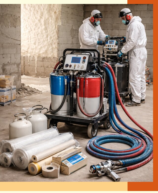 Аренда установки для напыления ППУ в Ногинске от 35459 руб. | ТепломастерНгн