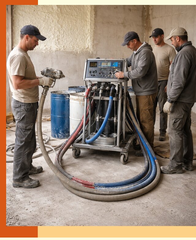 Аренда установки для напыления ППУ в Ногинске на выгодных условиях