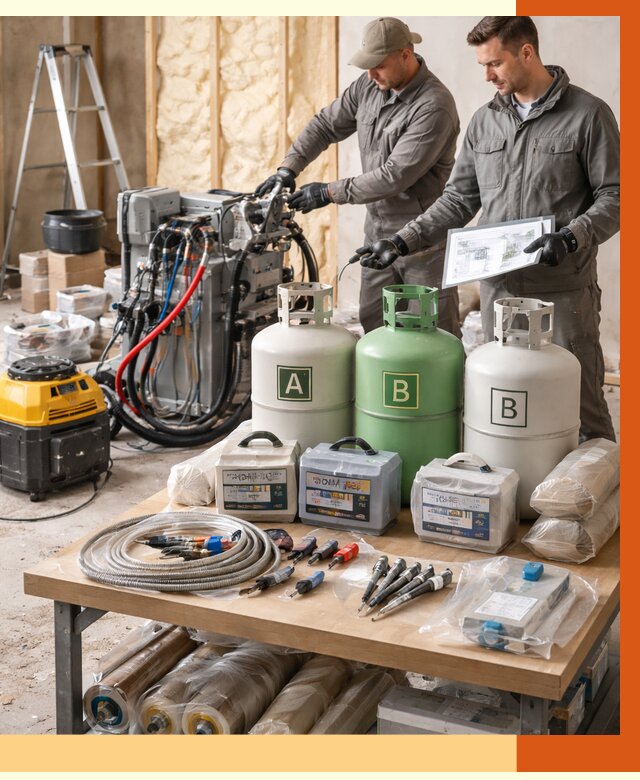 Продажа компонентов ППУ с консультацией в Ногинске от 4255 руб. | ТепломастерНгн